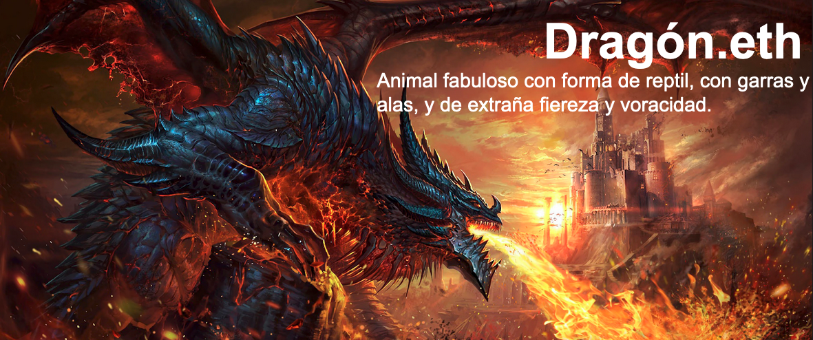 dragón.eth Ethereum Name Service (ENS and .eth domain) PFP